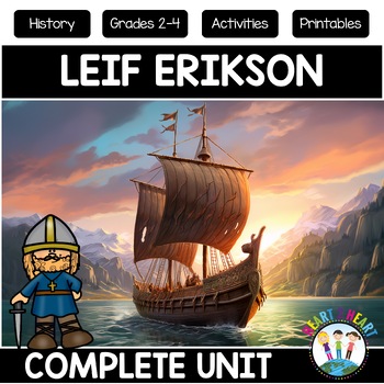 Preview of Leif Erikson Early Explorers Viking Comprehension Passages Activities Maps 