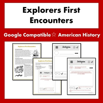Preview of Explorer's First Encounter Instagram Post Activity (Google Compatible)