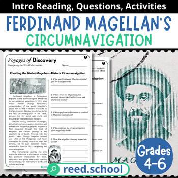 Preview of Explorers & Discoveries: Magellan and the First Circumnavigation for Grades 4-6