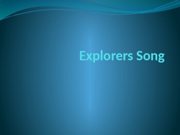 Preview of Explorers Educational Rap Song