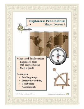 Preview of Explorers 07 - Maps - Distance Learning