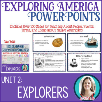 Preview of Explorers Lesson PowerPoints