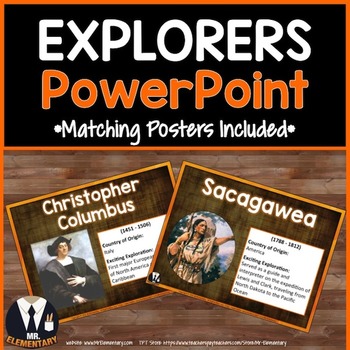 Preview of Explorers PowerPoint and Posters