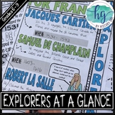 Explorers Review Doodle Notes and Digital Guided Notes