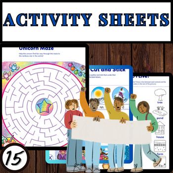 Preview of Explorers' Toolkit: Engaging Worksheets for Inquisitive Young Minds