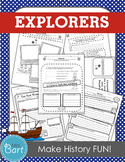 Explorers Unit Resources and Activities- 53 pages