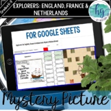 Explorers for England, France & Netherlands Mystery Pictur