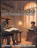 Explorers of Knowledge: Reading Passages and Question Sets