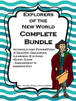 Preview of Explorers of the New World Complete Bundle