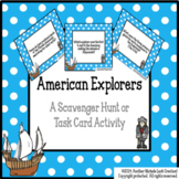 Explorers to America and New World Task Cards or Scavenger Hunt