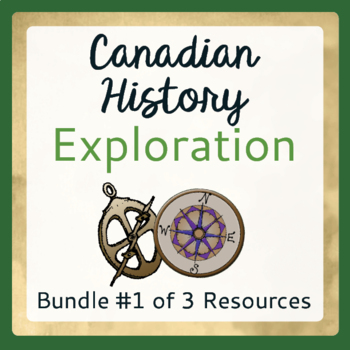Preview of EXPLORATION Canada BUNDLE #1 of 3 Resources PRINT and EASEL