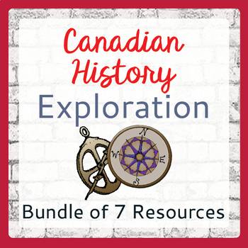 Preview of EXPLORATION CANADA Mega BUNDLE of 7 Resources PRINT and EASEL
