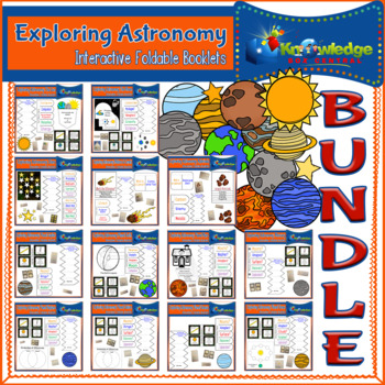 Preview of Exploring Astronomy Interactive Foldables BUNDLE