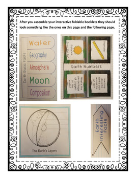 Exploring Astronomy: Planet Earth Interactive Foldable Booklets | TpT