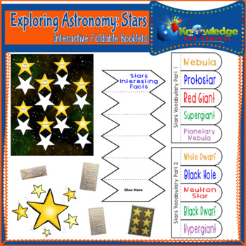 Preview of Exploring Astronomy: The Stars Interactive Foldable Booklets