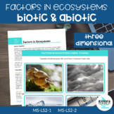 Exploring Biotic and Abiotic Factors - MS-LS2-1 - Biomes &