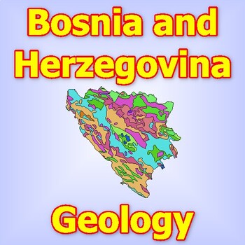 Preview of Exploring Bosnia and Herzegovina's Geological Wonders: A Detailed Geological Map