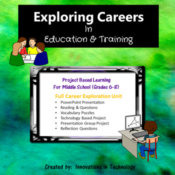 Preview of Exploring Careers:  Education & Training | Distance Learning