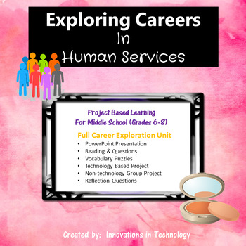 Preview of Exploring Careers:  Human Services  | Distance Learning