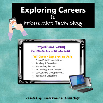Preview of Exploring Careers:  Information Technology | Distance Learning