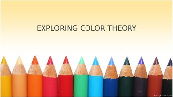 Preview of Exploring Color Theory