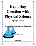 Apologia Exploring Creation with Physical Science Chapter 