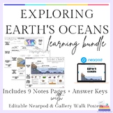 Exploring Earth's Oceans - Cornell Style Doodle Notes with