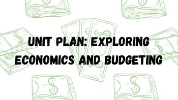 Preview of Exploring Economics and Budgeting