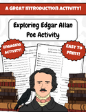 Exploring Edgar Allan Poe Activity