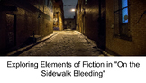 Exploring Elements of Fiction in "On the Sidewalk Bleeding