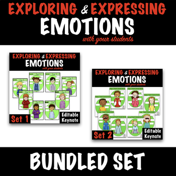 Preview of (Distance Learning) Exploring Emotions - Bundled Set - Speech Therapy