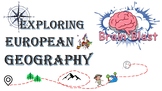 Exploring European Geography- complete unit with PBL Activities