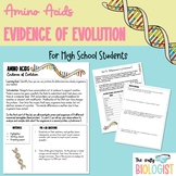 Exploring Evolution with Amino Acids - High School Science