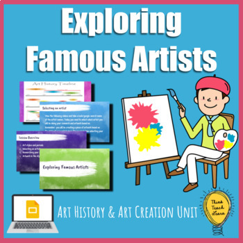 Preview of Exploring Famous Artists - Art Unit
