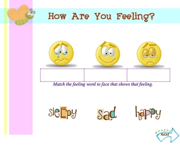Preview of Exploring Feelings with your Smartboard