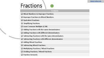 Preview of Exploring Fractions: A Comprehensive Guide