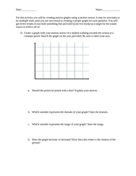 Preview of Exploring Functions with Motion Sensors