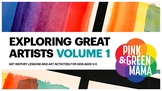 NEW! Exploring Great Artists Volume 1 Art History and Art 