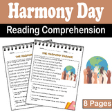 Exploring Harmony Day : Reading Comprehension CVC Stories 