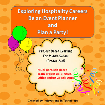 Preview of Exploring Hospitality Careers:  Be an Event Planner & Plan a Party!