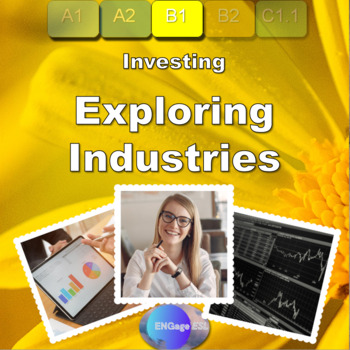 Preview of Exploring Industries / Complete Business ESL Lesson for Mid-level (B1) Learners