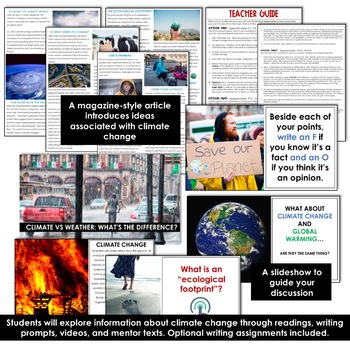 example of discussion text about global warming