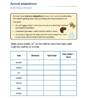 Exploring Life Science: Grade 2 Worksheets on Plants, Animals, and ...