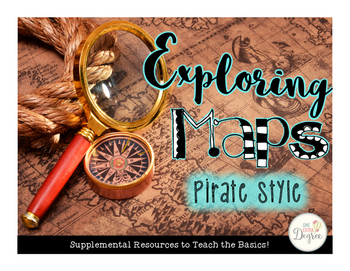 Preview of Exploring Maps: Pirate Style! {The Basics}