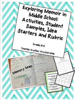 Exploring Memoir in Middle School (Activities, 20 Idea ...