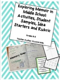 Exploring Memoir in Middle School (Activities, 20 Idea Sta