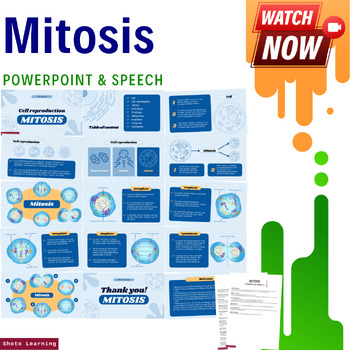 Preview of Exploring Mitosis: A Comprehensive PowerPoint Presentation and Speech