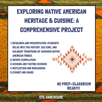 Preview of Exploring Native American Heritage & Cuisine: A Comprehensive Project