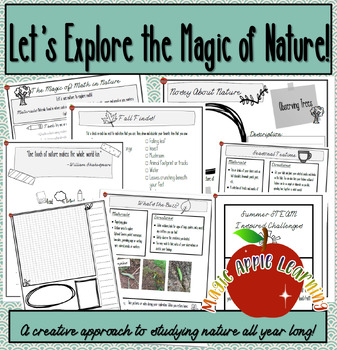 Preview of Exploring Nature, Nature Study Curriculum, Seasons, Learning Outdoors