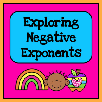 Preview of Exploring Negative Exponents